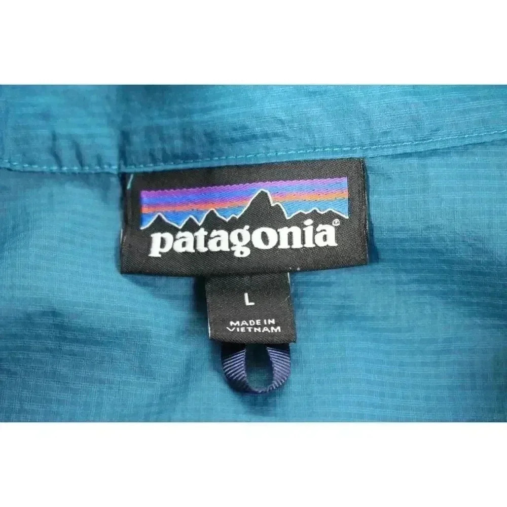 mens Patagonia Houdini wind pull over jacket size L - Picture 8 of 9